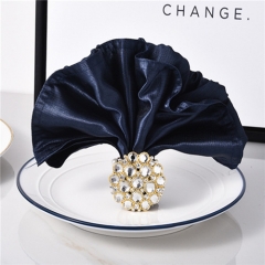 Luxurious Napkin Ring With Diamond on Wholesale