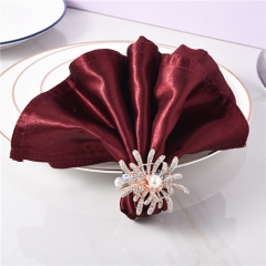 Gold Silver Diamond Ring Napkin Holder Wholesale