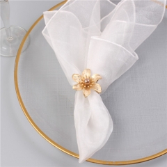 Fashion High Quality Napkin Rings with Gold