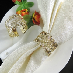 Gold Napkin Ring for Table Decoration