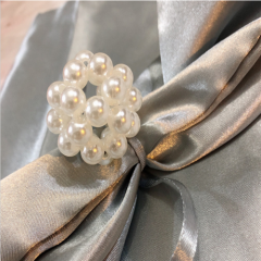 Handmade Pearl Napkin Rings On Wholesale