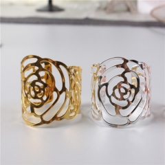 Stocked Rose Gold Silver Colored Napkin Rings