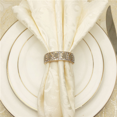 Wholesale Fancy Wedding Metal Napkin Rings Holder