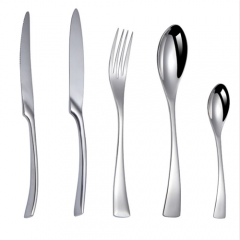 Reusable Stainless Steel Plated Silver Cutlery Set