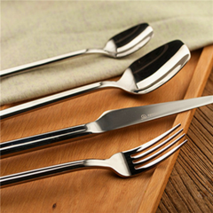 304 Stainless Steel Silver Cutlery Set For Wedding Event