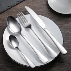 Stainless Steel German Cutlery Spoon Fork and Knife Flatware set