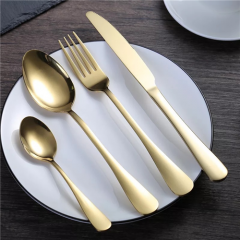Stainless Steel German Cutlery Spoon Fork and Knife Flatware set
