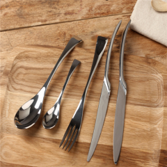 Reusable Stainless Steel Plated Silver Cutlery Set