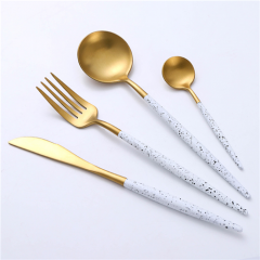 Wholesale Restaurant Stainless Steel Flatware Cutlery Sets For Wedding