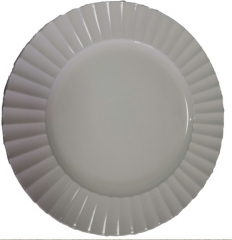Dinnerware Wedding Blue Plastic Charger Plates Wholesale