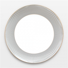 Wholesale Wedding Gold Rimmed Charger Plates in bulk