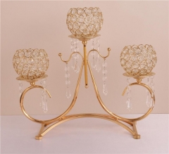 Wedding Candelabras Centrepieces Candle Holder Vase With 3 Arms