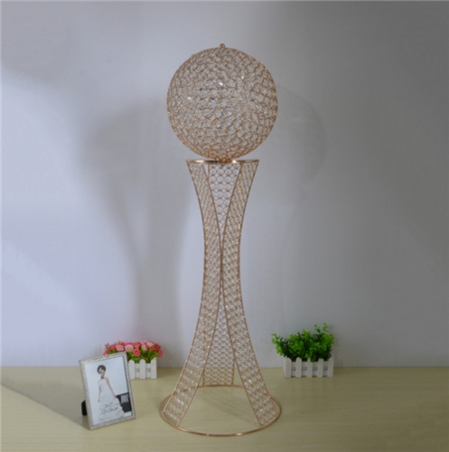 Metal Frame Wrought Iron Flower Glass Vase For Home Decor