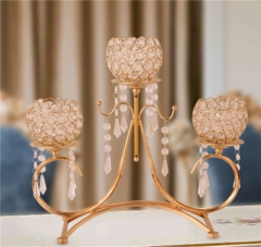 Wedding Candelabras Centrepieces Candle Holder Vase With 3 Arms