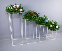 Wholesale Wedding Gold Metal Iron Flower Stand Centerpiece