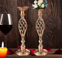 Hot Sale Metal Candle Holder for Table Wedding Centerpieces