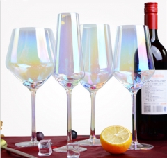 Hot Selling V Shaped Transparent Wine Glasses Set Cheap Wholesale