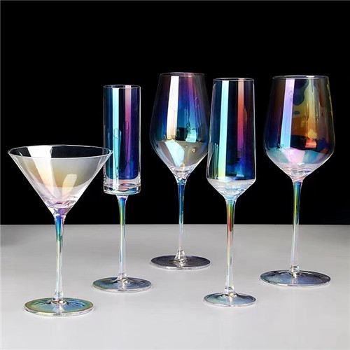 Eco-Friendly Electroplated Drinking Wine Glass Wholesale
