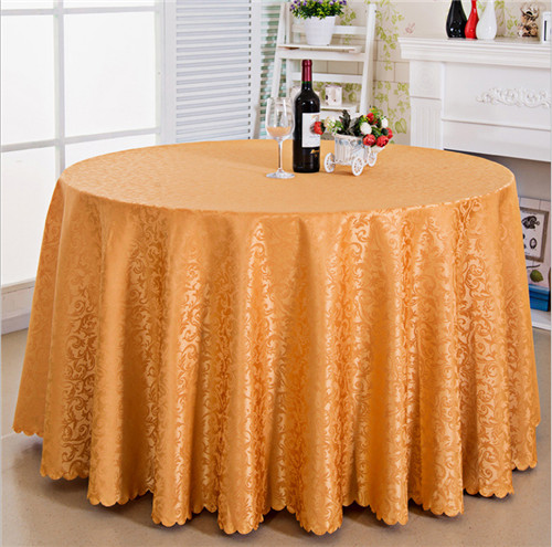 Round Table Cloth Damask Fabric Round Table Cloth For Wedding