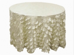 Cheap Round Wedding Flower Table Cloth For Rental Event