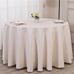 Wholesale elegant polyester embroidered wedding table linens