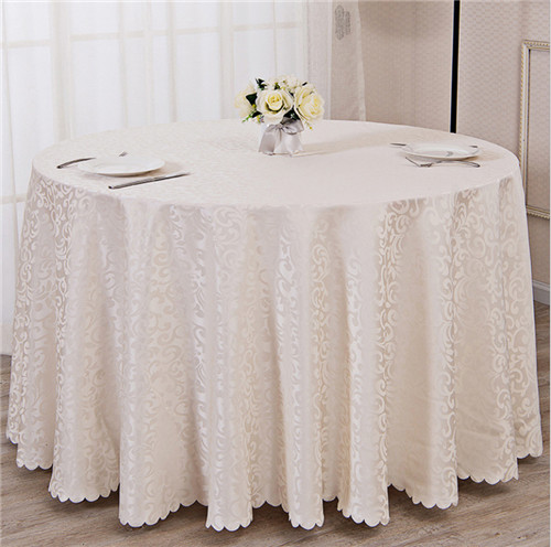 Round Table Cloth Damask Fabric Round Table Cloth For Wedding