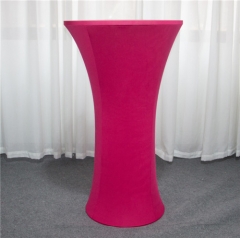 Dining Party Restaurant Colored Table Cover Wedding Round
