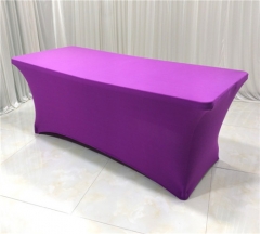 Rectangle Fitted Lycra Spandex Tablecloth Cover