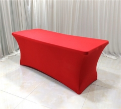 Rectangle Fitted Lycra Spandex Tablecloth Cover