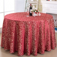 Wholesale elegant polyester embroidered wedding table linens