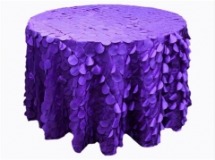 Cheap Round Wedding Flower Table Cloth For Rental Event