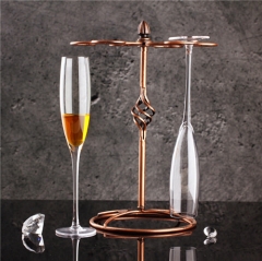 Elegant Handmade Transparent Champagne Flute Wine Glass Wholesale