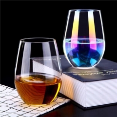 Eco-Friendly Electroplated Drinking Wine Glass Wholesale