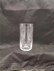 Hot Sale Etched Drinking Wine Glass Wholesale