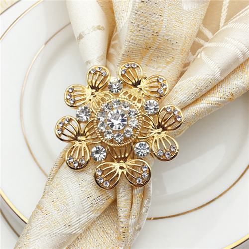 Antique Wedding Table Decor Bling Supplies Napkin Ring
