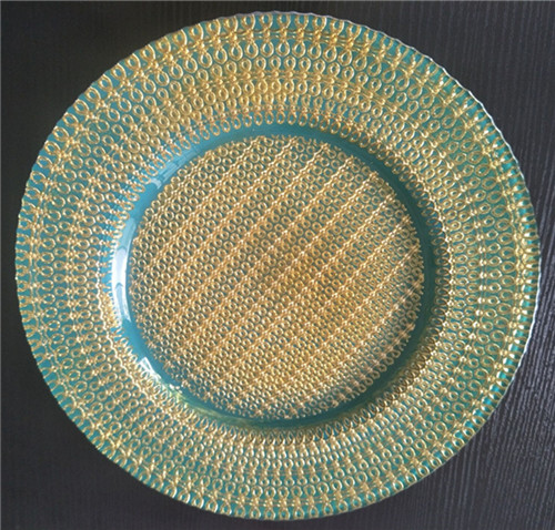 glass plates for weddings