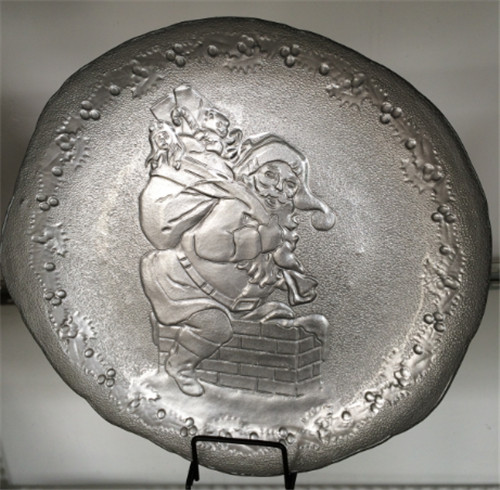 silver plate for christmas