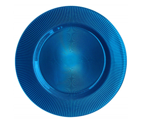 cobalt blue glass plates