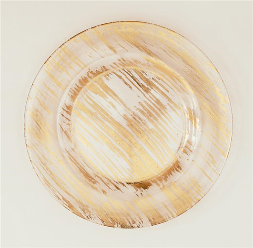 glass charger plate