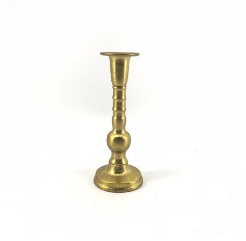 Home Decoration Metal Material Gold Candle Holders