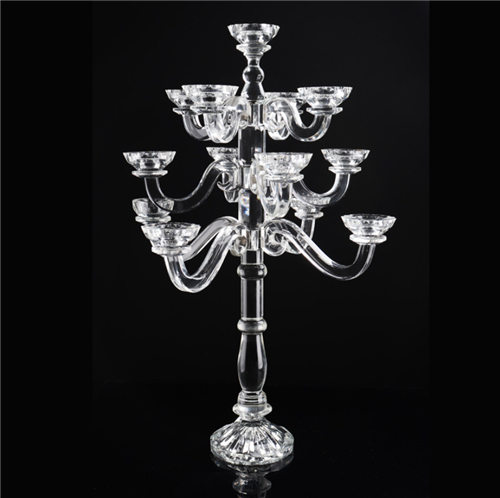 Wedding Wholesale 9 Branch Crystal Candelabra For Event Decoration