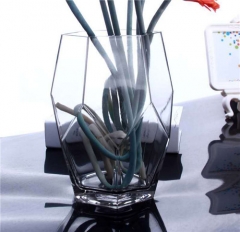 Wholesale Wedding Decorative Transparent Round Glass Vase