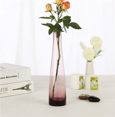 Colorful Glass Flower Vase For Home Decoration