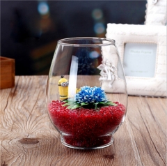 Wholesale Unique Decorative Customized Hand Made Wholesale Crystal Glass Vase