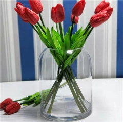 Wholesale handmade brilliant glass vase crystal table decoration