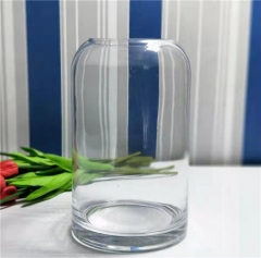 Wholesale handmade brilliant glass vase crystal table decoration