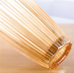 Wholesale Classic Home Decor Trumpet Gold Luster Vase