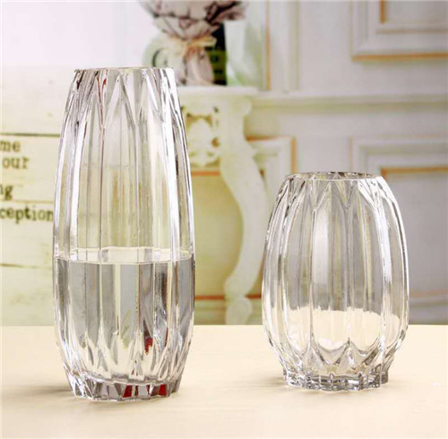 Factory Direct Wholesale Crystal Home Decoration Glass Vase