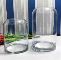 Wholesale handmade brilliant glass vase crystal table decoration