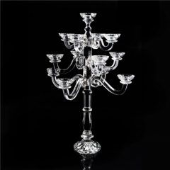 Wedding Wholesale 9 Branch Crystal Candelabra For Event Decoration